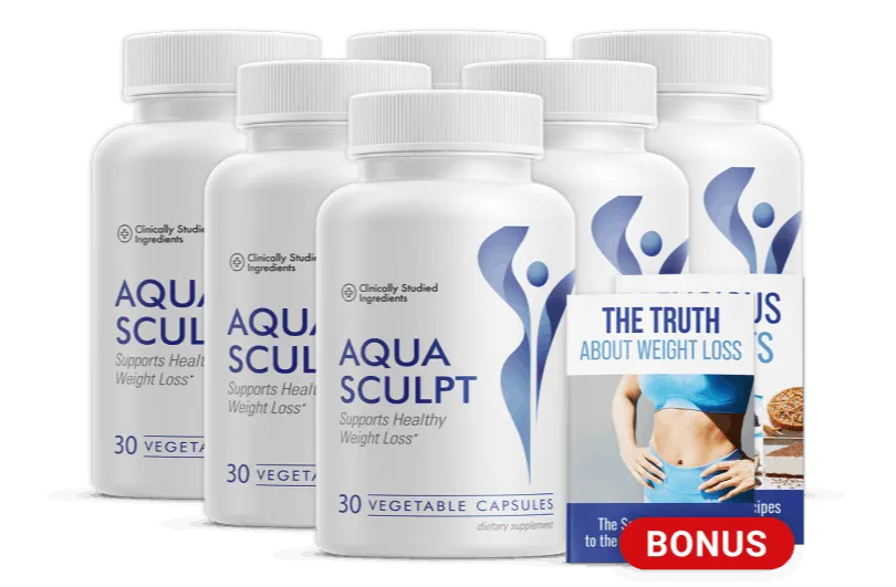 AquaSculpt 6 bottle package